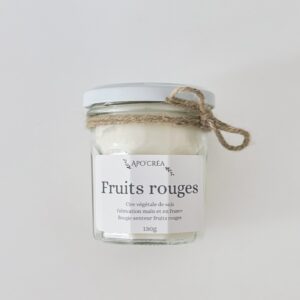 Bougie fruits rouges 130g