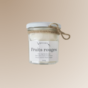 Bougie fruits rouges 130g