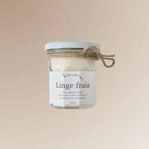 Bougie linge frais 130g